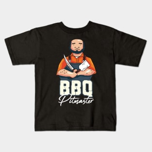 BBQ: BBQ Pitmaster Gift Kids T-Shirt